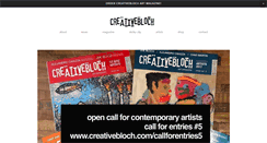 Desktop Screenshot of creativebloch.com